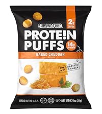 Baked Cheddar Protein Puffs