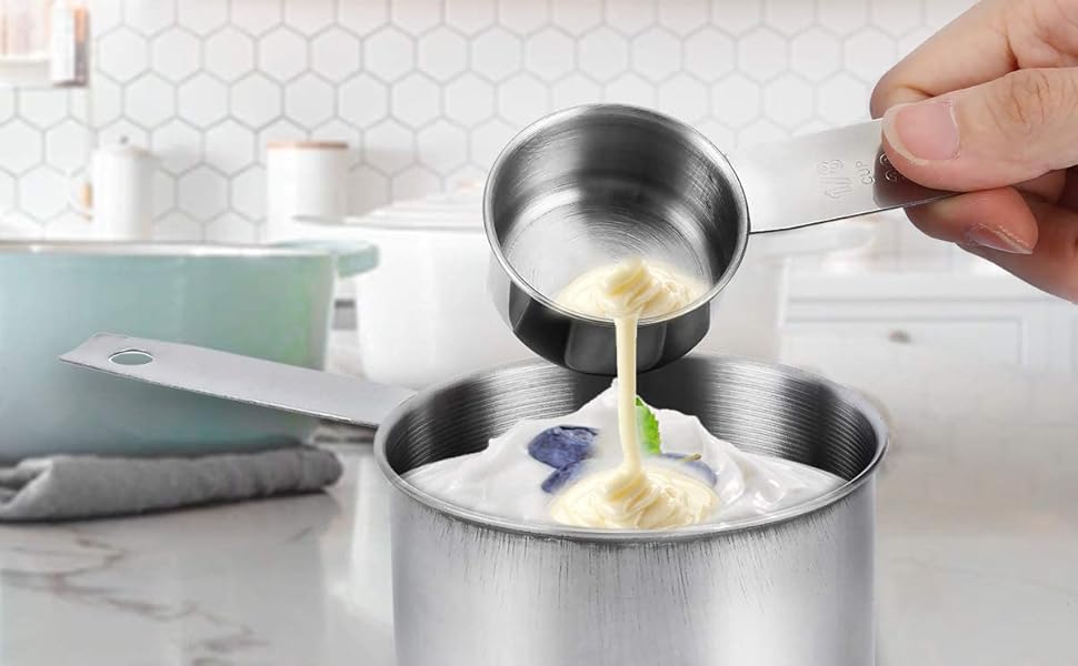 measuring  cups and spoons