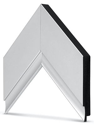 Contemporary Silver frame