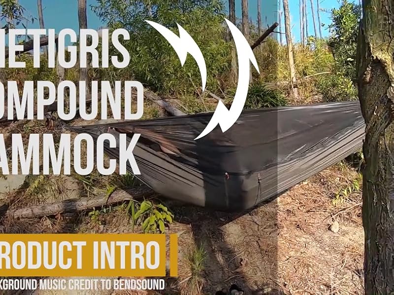 Amazon.com: OneTigris KOMPOUND Camping Hammock with Net