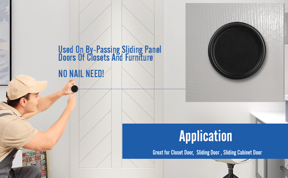 How To Remove Closet Door Finger Pulls www.amazon.com