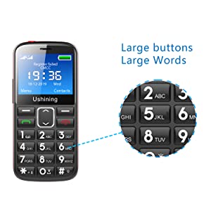 Large buttons