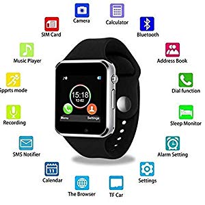 a1 smart watch watches smartwatch black android bluetooth 4g