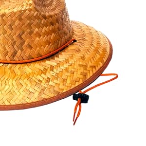 eBodyboarding Surf Straw Sun Lifeguard Beach Hat - Youth