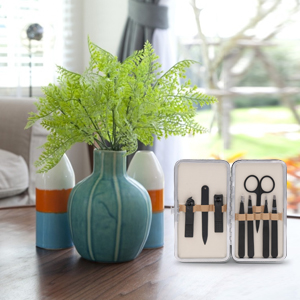 fingernail clippers and tweezers kit for men