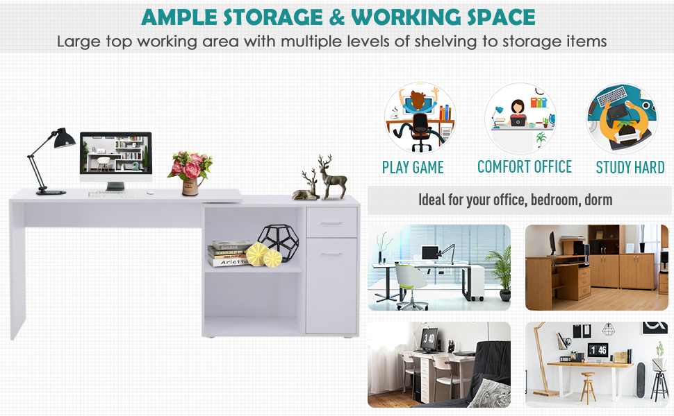 HOMCOM Corner Computer Desk 360° Rotating Dining Table W/ Storage Shelf White 13 HOMCOM Corner Computer Desk 360° Rotating Dining Table W/ Storage Shelf White -Office Furniture Store AAHKMJXYDAFdJAOAIMEbOAchlkWZ0oakZn uVZ0mPidMNbILvCvspZ4oG3fPgIqc1P05C5SmPDKg0UZdk7akth5AWd1WW8zC8KV2QZF1tdHZSBwiJWJimVtIDb85spqIz1FMIfHCKWItVh 05zMgpyQL a9gDRDXL 3StRBHWCGMQq8THfB7bOz KVqRAjLjia0=