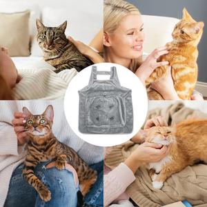 Oldmoom Warm Cat Carrier Apron with Holes, Dog Pouch Apron, Plush Pet Carry Hands-Free Kitten Bag, Hands- Free Shoulder Comfort Towel Bag for Small 13 FC0586600-ft (1).jpg