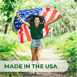 Manufactured in the USA in a registered, fully-compliant, modern, state-of-the-art facility.