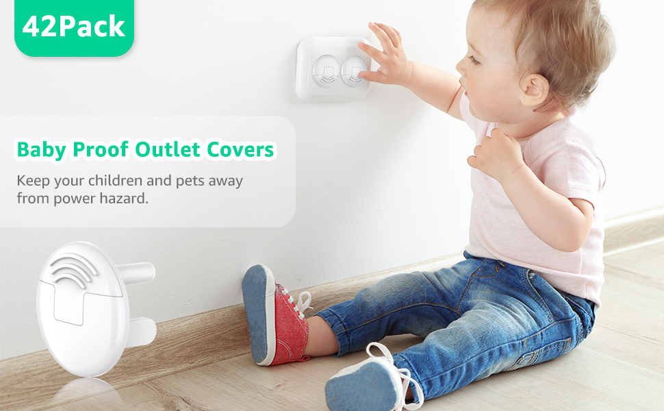 outlet plug covers outlet covers child proof  baby proof outlet covers