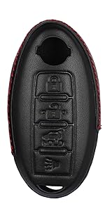 Genuine Leather Key Fob Cover