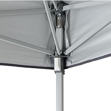 pinch free buttons instant canopy camping shelter gazebo outdoor patio water wind and sun resistant
