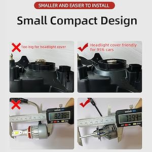 small compact design led