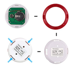 button easy to disassemble