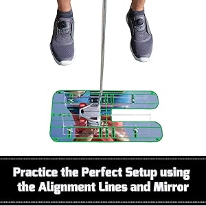 Putting Mirror, Putting Training Aid, Eyeline Golf, Putting Aid, Golf Putting Training Aid