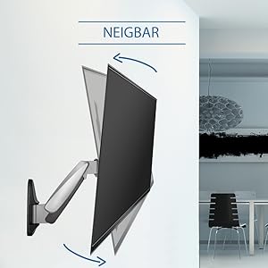 SCHWAIGER 9406 TV-Wandhalterung 23-75 Zoll Fernseherhalterung Mounting ...