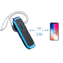 Blue tooth Hands-free Headset Wireless ear piece earbud calls for Sony Android smartphones tablet