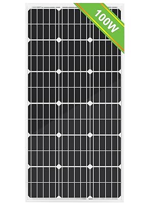 100W solar panel
