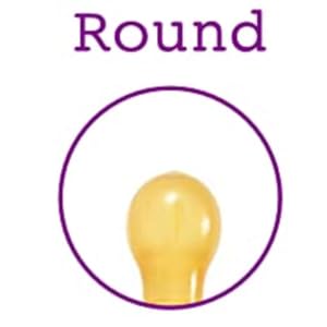 round nipples