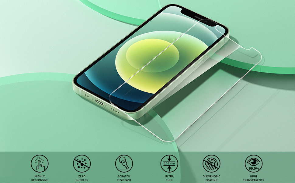 UNBREAKcable 3Pack Screen Protector for iPhone 12 Mini