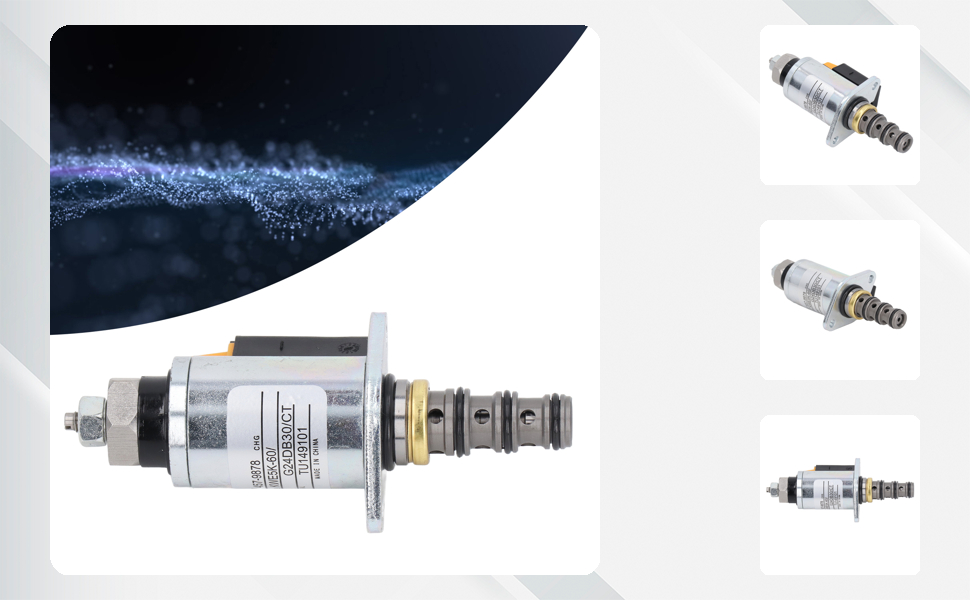 爆突機銃挺 基板 Hydraulic Lock Solenoid Valve 457-9878 4579878 For