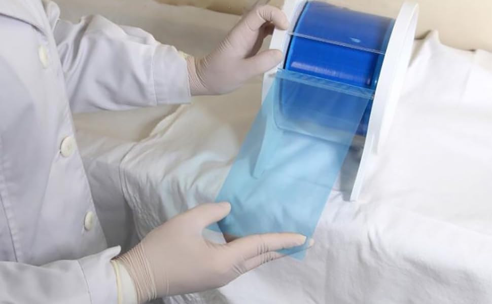 Vivid Dental Barrier Film Sticky Wrap with Adhesive Backing