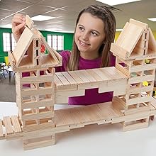 KEVA 1000 Plank Set is Perfect for learning at school.