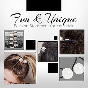 Fashionable Hair Ties