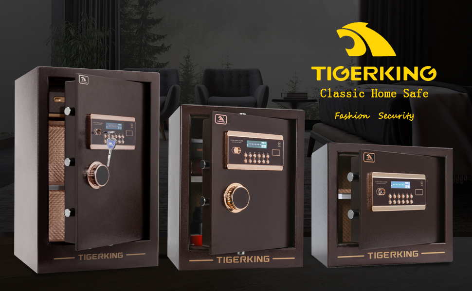 TIGERKING Digital Safe Box,Safe for Home,Heavy Safe with Code High
