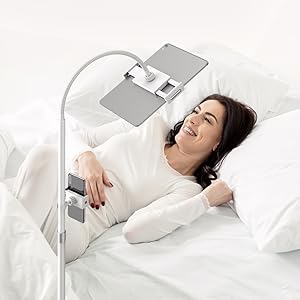 tablet floor stand for bed