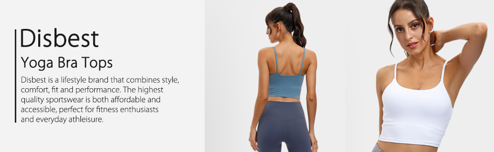 Women's Padded Sports Bra Workout Crop Top Fitness Running Shirts Camisole Yoga Tank Top 9 1