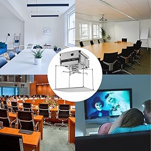 Support de projecteur plafond 1 m