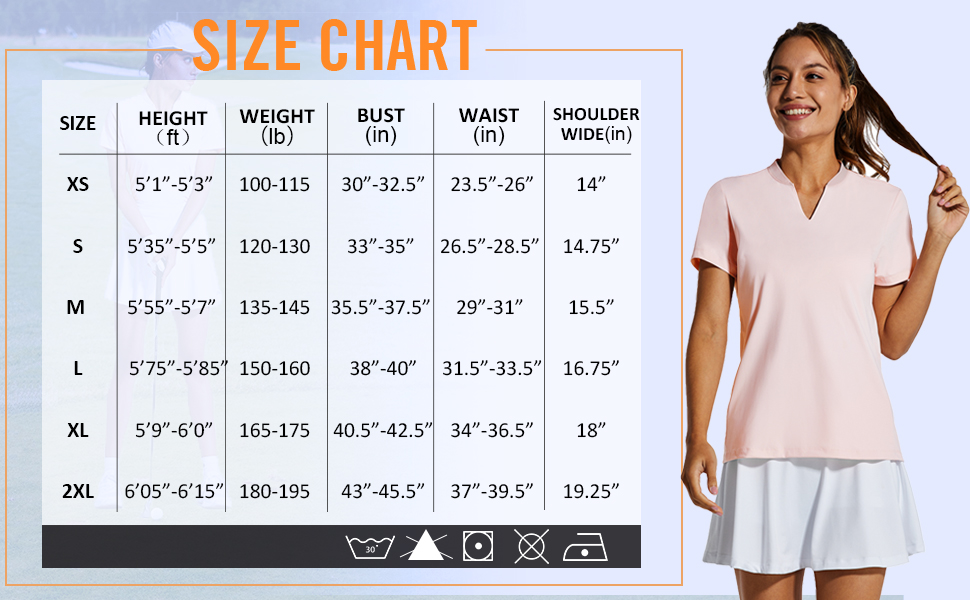 Women GOLF Short Sleeve Shirts