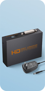 1080p HDMI to DVI Audio Extractor