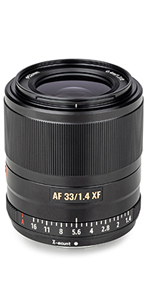 33mm f1.4 für Fujifilm X-Mount