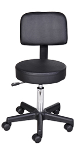 Sattelhocker Arbeitshocker Drehstuhl Drehhocker Rollhocker Kosmetikhocker