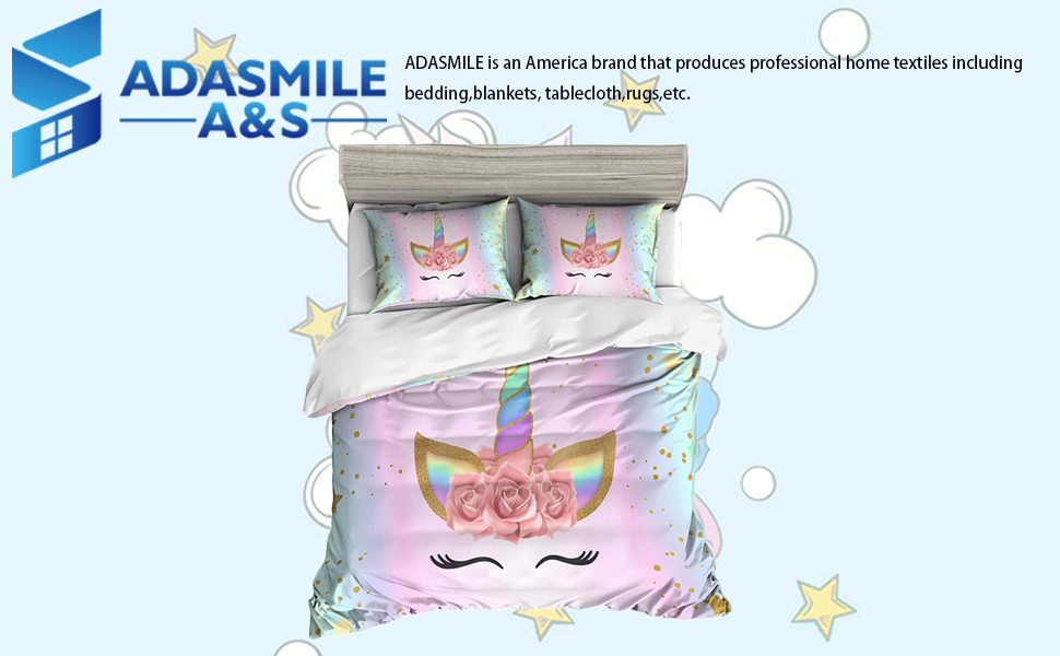 unicorn bedding