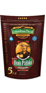 5 lb Don Pablo Colombain Decaf