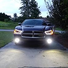 High Performance H10 9145 9140 LED Fog Lights Bulbs 6500K Xenon White