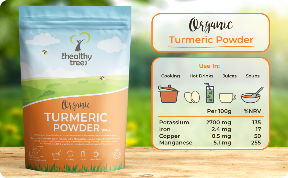 Turmeric Powder Nutrition 500g