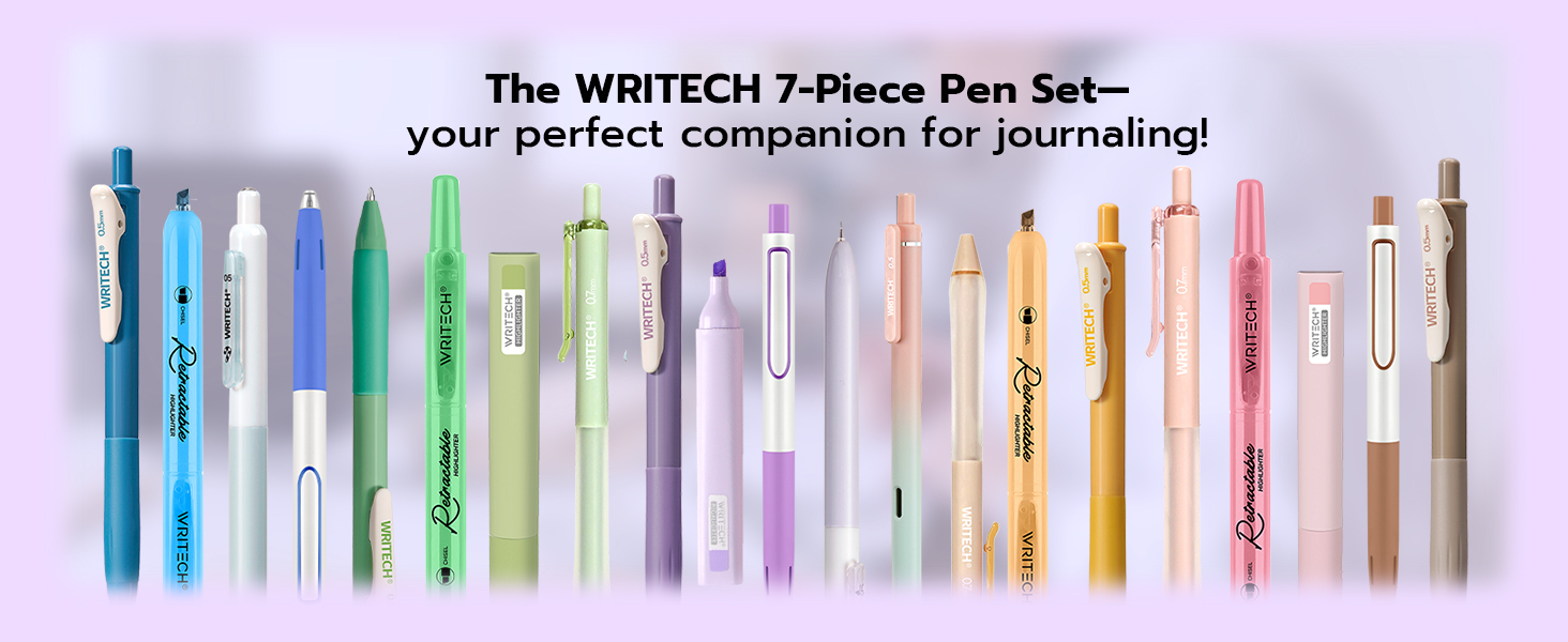 Amazon.com: WRITECH Gel Pens Journaling Highlighters