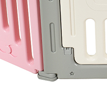 COSTWAY Box Recinto Per Bambini Recinto Di Gioco, Parco Giochi Per Bambini Con Protezioni, Ideale Per Domestico O Asilo, 14 Pezzi Di Recinto (BB5301CL) 13 2