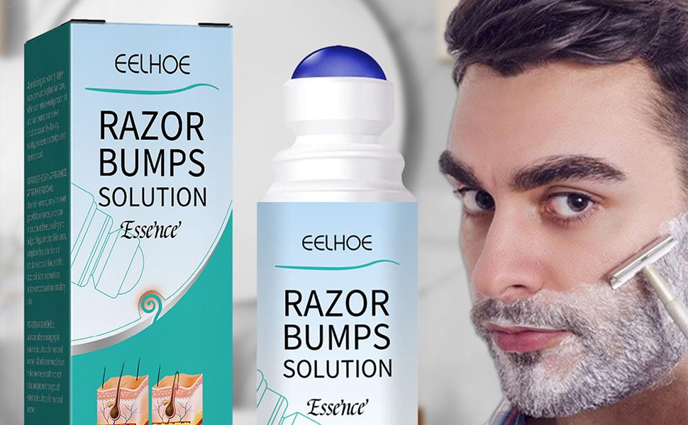 Lösung für eingewachsenes Haar, 100ml Razor Bumps Lösung für eingewachsenes Haar, Haarhemmer,