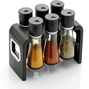 6 Jar Spice Rack 4 .