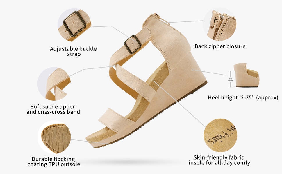 wedge sandals