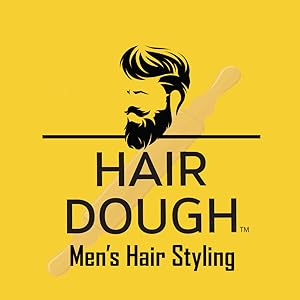 hair dough mens hair products square logo