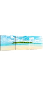 Island Beach Wall Art