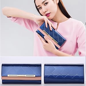 レディース二つ折り長財布 財布 レディース 二つ折り 本革 日本製 刺繍 花柄 桜 二つ折り