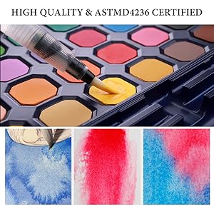 Watercolor Paint Brush Pens