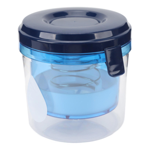 Luocute Yogurt Cheese Maker, Clear Container, Spring Loaded Pressure Plate, Stainless Steel, PP Material, Large Quantities, Reusable Thick Greek Yogurt Whey Separator for Home Kitchen 31 1