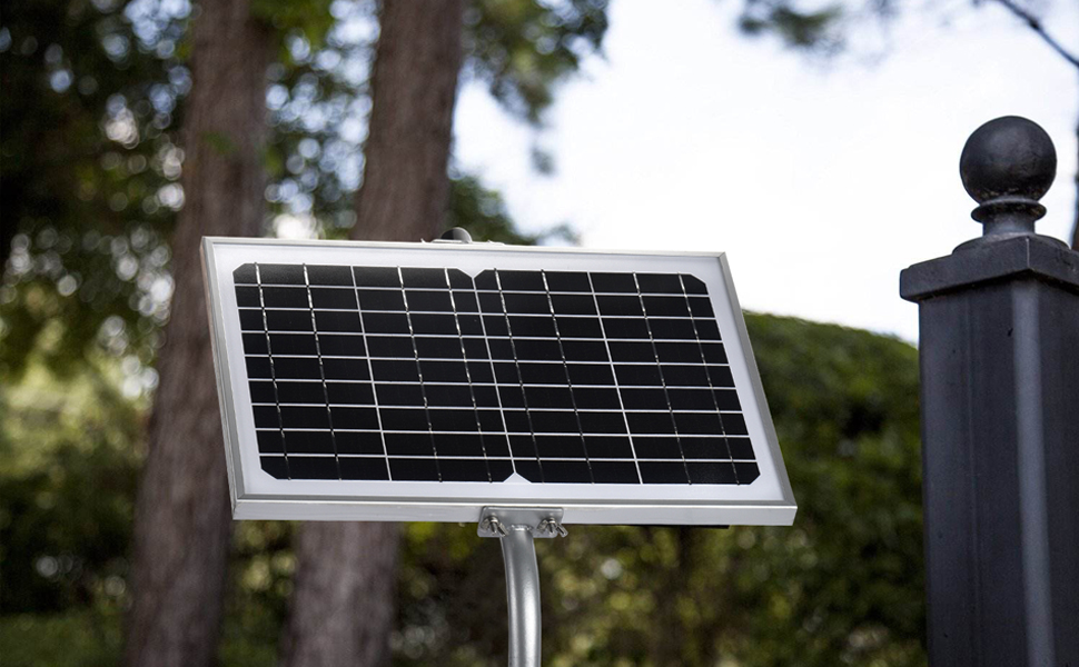 10w solar panel for gate opener